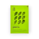 Holika Holika | Pure Essence Green Tea - Maska w płachcie nawilżająca z ekstraktem z zielonej herbaty