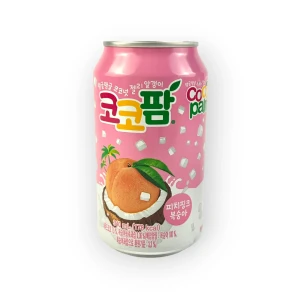 Coco Palm Peach - napój z miąższem kokosa 340 ml | HTB