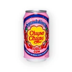 Sparkling Cherry Bubble Gum - soda o smaku wiśniowa guma balonowa 345 ml | Chupa Chups
