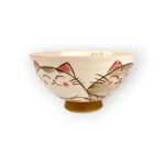 Trzy kotki - mała miseczka Ø11,5 cm (różowa)