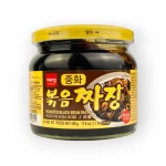 Roasted Black Soy Bean Paste - smażona czarna pasta sojowa 500g | Wang Korea
