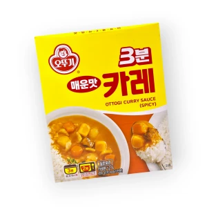 Curry Spicy 3 minutes - gotowy sos curry pikantny 200g | Ottogi