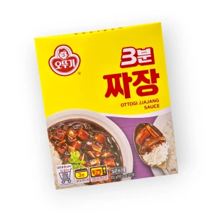 Jjajang Sauce 3 Minutes - gotowy sos z czarnej soi 200g | Ottogi