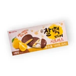 Rice Cake Pie Citron - ciasteczka ryżowe mochi z nadzieniem yuzu | Lotte