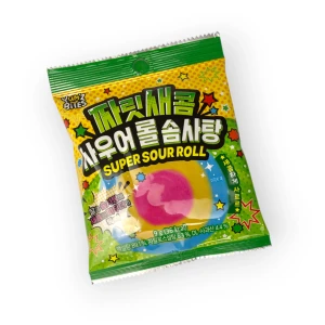 Super Sour Roll - kwaśna wata cukrowa | Yum'z Bites