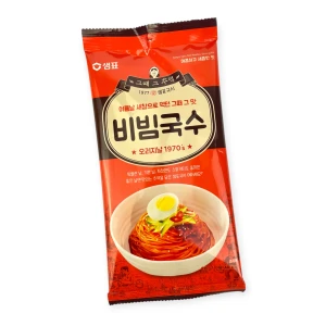Spicy Cold Noodles Bibim-Guksu - makaron na zimno z ostrym sosem | Sempio