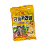 Ddang-kong Caramel - cukierki karmelowe z fistaszkami | Crown