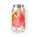 Sparkling Peach – napój gazowany o smaku brzoskwini 350 ml | OKF