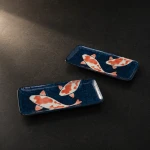 Rybki koi - talerz na sushi 29x12cm 