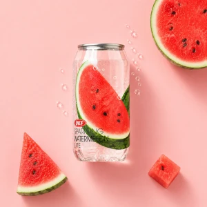 Sparkling Watermelon – napój gazowany o smaku arbuza 350 ml | OKF 