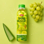 Shine Muscat with Aloe - napój aloesowy o smaku winogronowym 500 ml | OKF