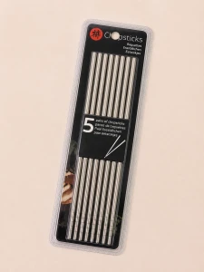 Pałeczki metalowe (5 par)