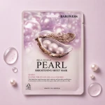 Baroness | Pearl Brightening Sheet Mask - Rozświetlająca maska w płachcie z ekstraktem z pereł