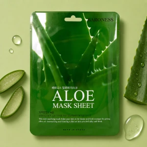 Baroness | Aloe Soothing Sheet Mask - Kojąca maska w płachcie z ekstraktem z aloesu