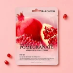 Baroness | Pomegranate Refreshing Sheet Mask - Rozświetlająco-odświeżająca maska w płachcie z ekstraktem z granatu