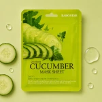 Baroness | Cucumber Mask Sheet - Maska w płachcie odświeżająco-regenerująca z ekstraktem z ogórka