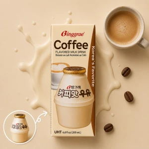 Koreańskie mleko kawowe 200 ml | Binggrae