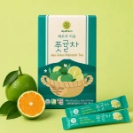 Jeju Green Mandarin Tea - herbata z zielonej mandarynki 250 g | JejuNFarm