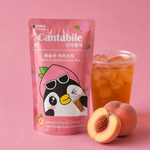 Peach Ade - napój w saszetce do lodu 230 ml | Cantabile