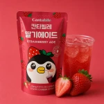 Strawberry Ade - napój w saszetce do lodu 230 ml | Cantabile