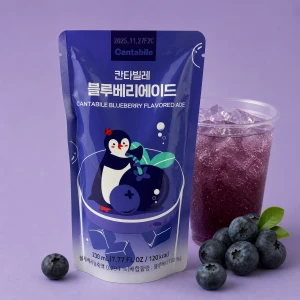 Blueberry Ade - napój w saszetce do lodu 230 ml | Cantabile