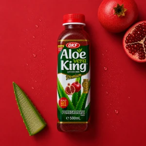Aloe Vera King Granat - napój aloesowy o smaku granata 500 ml | OKF
