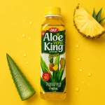 Aloe Vera King Pineapple - napój z aloesem o smaku ananasa 500 ml | OKF