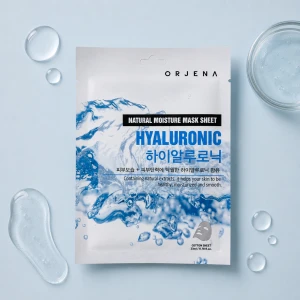 Orjena | Natural Moisture Mask Sheet Hyaluronic - Nawilżająca maska w płachcie z kwasem hialuronowym
