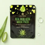 Pax Moly | Real Aloe Vera Mask Pack - Nawilżająco-łagodząca maska w płachcie do twarzy z ekstraktem z aloesu