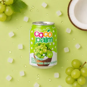 Coco Palm Grape - napój z miąższem kokosa 238 ml | HTB