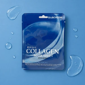 Baroness | Collagen Mask Sheet Anti-Aging - Odmładzająca maska w płachcie z kolagenem