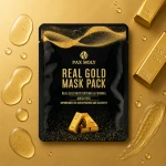 Pax Moly | Real Gold Mask Pack - Nawilżająco-ujędrniająca maska w płachcie do twarzy z ekstraktem ze złota