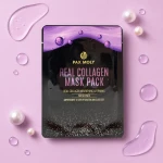 Pax Moly | Real Collagen Mask Pack - Odżywczo-ujędrniająca maska w płachcie do twarzy z kolagenem