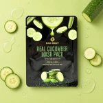 Pax Moly | Real Cucumber Mask Pack - Odmładzająca maska w płachcie do twarzy z ekstraktem z ogórka