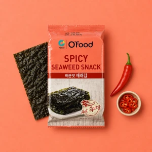 Spicy Seaweed Snack - pikantna przekąska z prażonych glonów nori | CJO