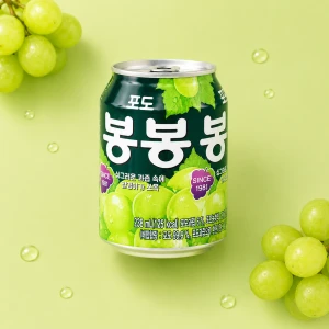 Bong Bong Grape - napój winogronowy 238 ml | Haitai