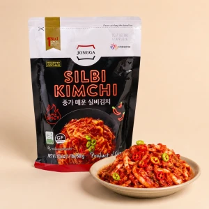 Silbi Kimchi Super Spicy - bardzo ostre kimchi z kapusty 500 g | Jongga
