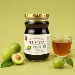 Plum Tea - herbata konfiturowa z owoców koreańskiej śliwki 480g | Nok cha Won