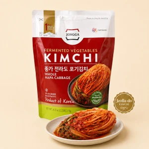 Kimchi Whole Napa Cabbage Jeollado - kimchi z połówki główki kapusty z regionu Jeollado 1 kg | Jongga