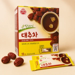Jujube Tea - herbata z suszonych owoców jujube 195 g | Ottogi