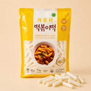 Rice Cake Stick - kluski ryżowe do dania tteokbokki 1kg | NBH