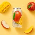 Sparkling Apple Mango - napój gazowany o smaku jabłka i mango 350 ml | OKF
