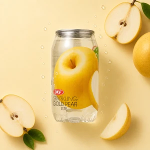 Sparkling Golden Pear - napój gazowany o smaku złotej gruszki 350 ml | OKF