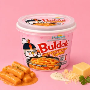 Buldak Carbonara Topokki Bowl | Samyang