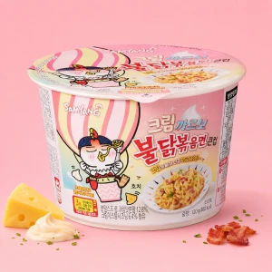 Buldak Cream Carbonara Bowl | Samyang