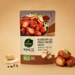 Korean Fried Chicken Sauce Sweet & Mild - marynata do smażonego kurczaka w stylu koreańskim 120g | Bibigo