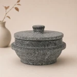 Dolsot - miska kamienna do bibimbapu z przykrywką Ø16 cm
