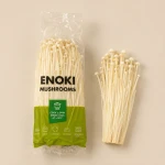 Świeże grzyby Enoki 100 g | Green Mushroom Farm