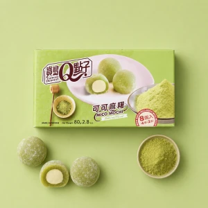 Mico Mochi o smaku zielonej herbaty | Taiwan Dessert