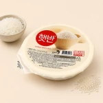 Hetban Cooked White Rice  - gotowy ryż biały do mikrofalówki 210 g | CJ